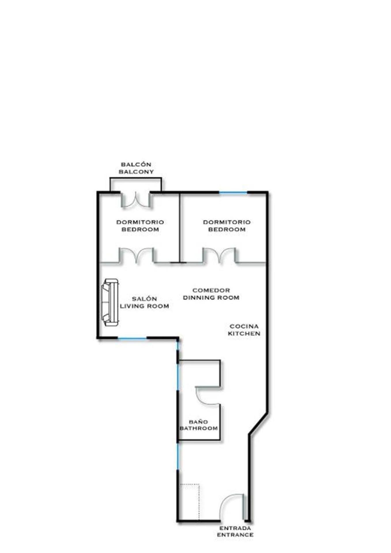 Appartement Autentico Y Centrico